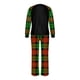 thumbnail image 4 of Conjuntos de pijamas navideños familiares a juego Grinch 2024, pijama de Grinch con parte superior y pantalones de pijama a cuadros, pijama de Grinch para niños y adultos para la familia, Mujer XXL, 4 of 4