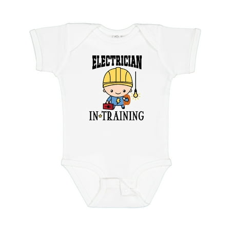 

Inktastic Future Electrician in Training Gift Baby Boy Bodysuit