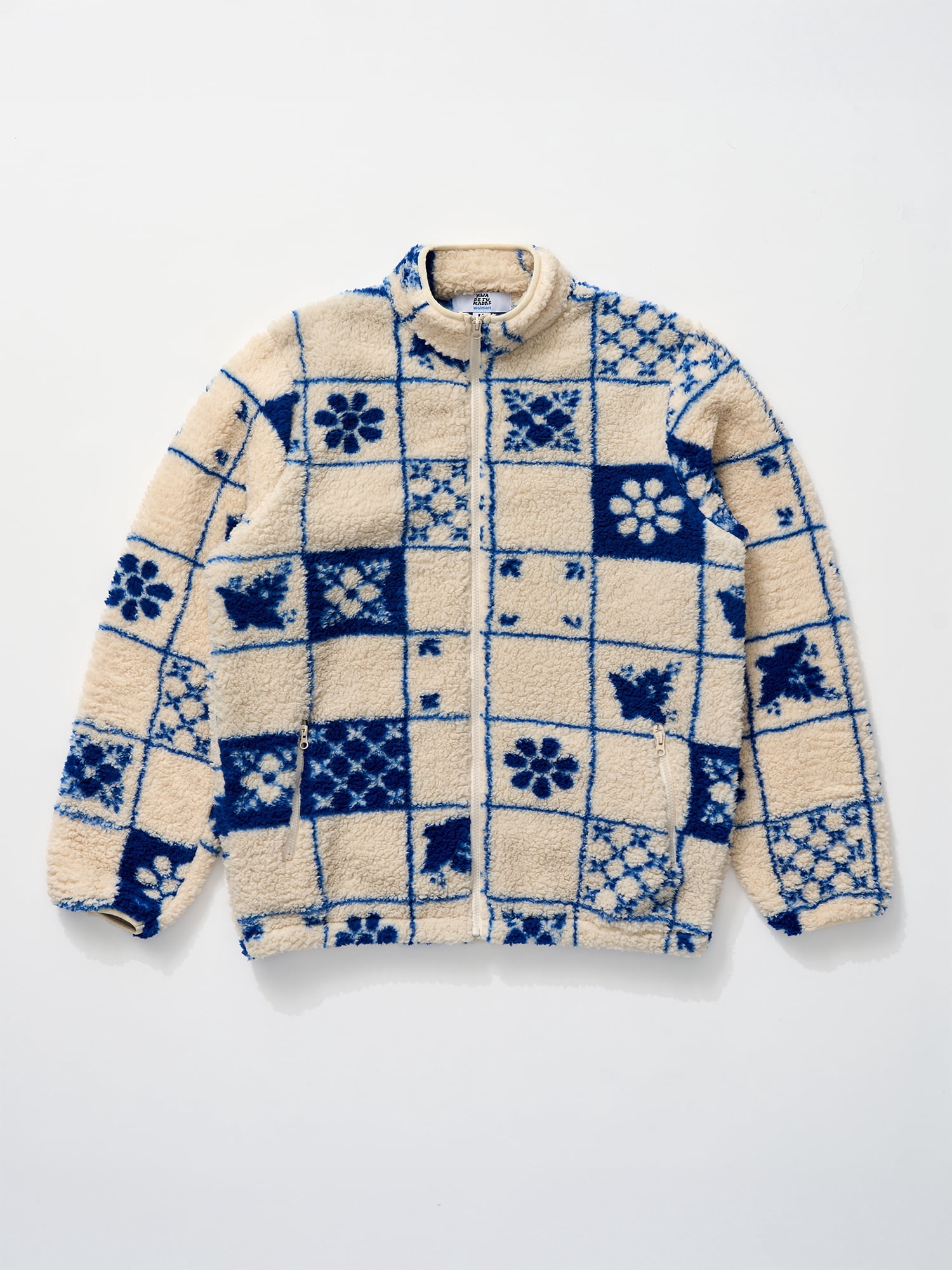 Hija De Tu Madre, Unisex Graphic Zip-Up Jacket, Azulejo, Sizes XS-3XL