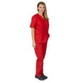 thumbnail image 3 of Two Piece Scrub Set (Red, XXX-Large), 3 of 3