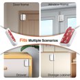 thumbnail image 7 of Adhesive Replacement for Ring Alarm Contact Sensor (2nd Gen): 3M VHB Double Sided Sticky Strips (6 Sensors Pads & 6 Magnet Pads) - Mounting Tape Sticker Pre-Cut for Ring Door & Window Security System, 7 of 7