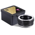 thumbnail image 1 of K&F Concept OM vers NEX Adaptateur de Monture d'Objectif, Compatible avec Objectif Olympus OM et Compatible avec Caméras Sony Alpha E Mount, 1 of 6
