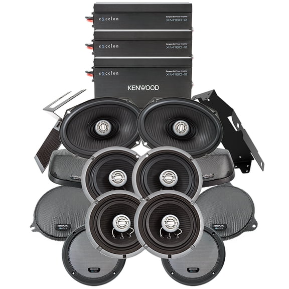 New Kenwood P-HD5UTRG Audio Package for 2014-Up Harley Davidson Road Glide Ultra