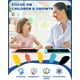 thumbnail image 4 of Tableta de escritura LCD Bravokids Doodle Board de 10 pulgadas, azul, 4 of 7