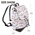 thumbnail image 2 of Fotbe Cute Dog Mochila Bolso con Estampado para Mujer, Mochila Antirrobo de Nylon Impermeable, Bolsa Ligera de Hombro, 2 of 4