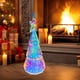 thumbnail image 5 of Árbol de Navidad con Luces Led Rgb de Colores | Árbol de Navidad de Plástico Multicolor de 30 Cm con Iluminación Navideña | Decoración Festiva para Interiores | Fácil de Instalar | Ideal para Fiestas, 5 of 6