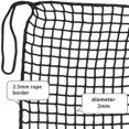 thumbnail image 2 of Golf Sports Practice Barrier Net, Golf Ball Hitting Netting, Golf High Net, Heavy Duty Golf Containment Net,1 x Golf Sports Practice Barrier Net,Black, 2 of 6