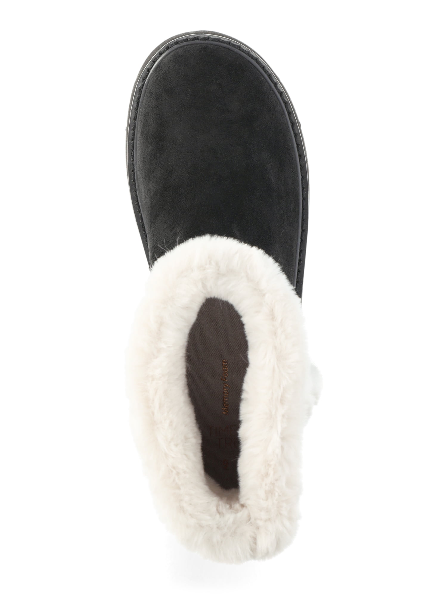 Time and Tru Women's Platform Mini Cozy Boots