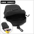 thumbnail image 6 of Sunyuer Water Resistant Mini Tactical Phone Crossbody Bag, Detachable Adjustable Strap Small Sling Pouch, Waist Pack for Hiking Travel Daily Carry, Unisex, 6 of 7