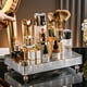 thumbnail image 4 of Caja de almacenamiento de cosméticos de escritorio de cristal de lujo ligera, canasta de almacenamiento de artículos diversos, caja de acabado de cocina, caja de almacenamiento de dormitorio, 4 of 6