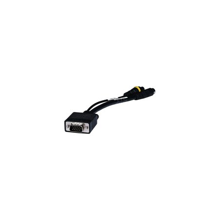 UPC: 0844660025092 | Monoprice 102509 VGA to S-Video/RCA Adapter Cable Black