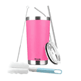 thumbnail image 1 of Vaso Térmico  Bloosom Portátil De Acero Inoxidable 20oz Con Calor/frí Barbie Rosa, 1 of 4