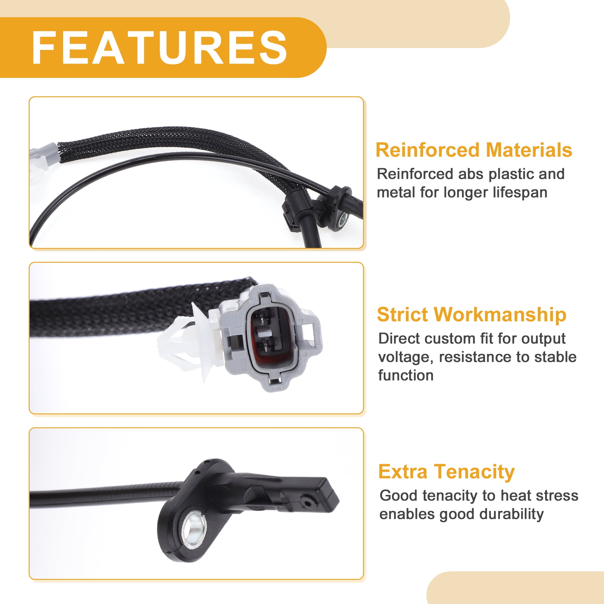 Unique Bargains ABS Wheel Speed Sensor No.27540AL13A for Subaru Outback 2015-2019