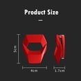 thumbnail image 2 of RKSTN Holder Cover Car Engine Start Button Cover Decorative Lgnition Alloy Protection Cover, 2 of 7
