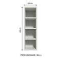 thumbnail image 2 of Mueble de Cocina Botellero Madesa 4 Niveles 20cm BB, 2 of 5