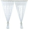 thumbnail image 5 of BRAND Factory Price!Exhaust-free Lace Curtain Finished Products Wear Rod European Tianchen White Yarn Curtain Door Curtain Bedroom Bay Window Gauze, 5 of 5