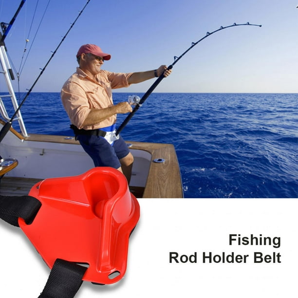 Ymiko Fishing Rod Belt, Fishing Pole Belt Fishing Tackle Accessories Fishing Pole Holder Belt For Rock Fishing For Boat Fishing