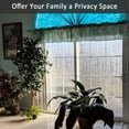 thumbnail image 4 of Home Cal Window Privacy Film No Glue Self Static Cling Window Covering Removable Frosted Glass Film for Bathroom Office Meeting Room Living Room, Bamboo, 17.7"x78.8", 4 of 10