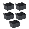 thumbnail image 4 of 114Pcs Metal Pegboard Hooks Organizador Surtido Kit Clavijas Cerraduras Aplicaciones Colgan Eccomum 114 piezas, 4 of 5