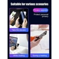 thumbnail image 3 of 3-Pack iPhone Privacy Tempered Glass Screen Protector，Anti-Spy Tech - Blocks side views for privacy，9H Hardness - Anti-scratch & shatterproof，Ultra HD Clear - Maintains original display quality，Full C, 3 of 6