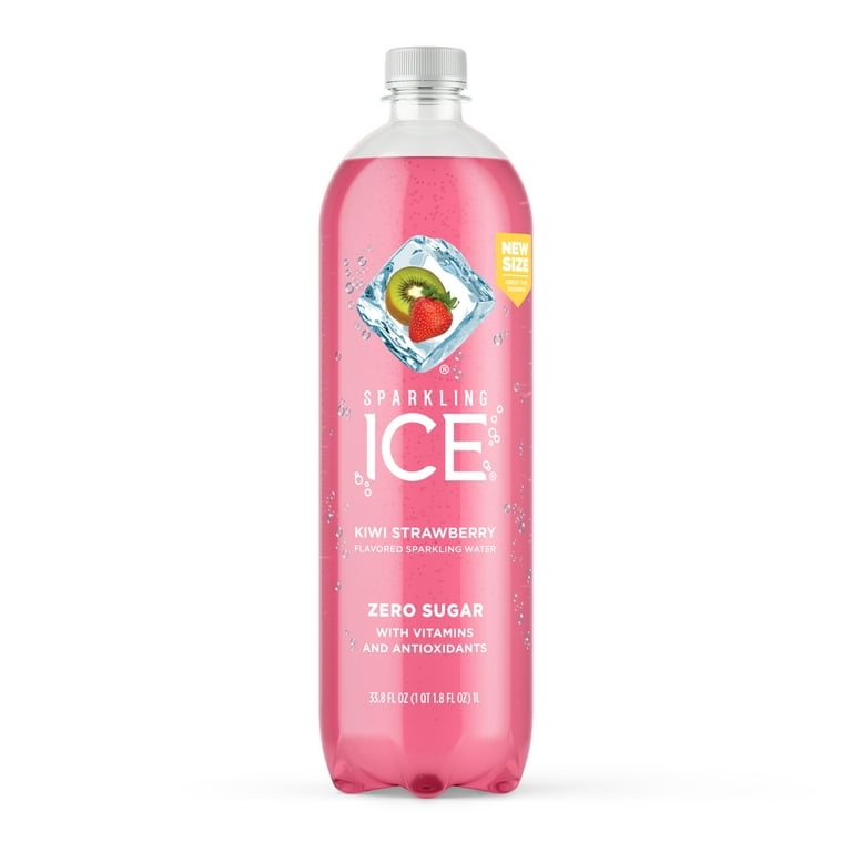 Sparkling Ice Zero Sugar Flavored Sparkling Water, Kiwi Strawberry