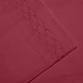 thumbnail image 2 of Pentagon Collection 1800 Series Wrinkle Resistant Embossed Sheet Set (Queen, Burgundy), 2 of 4