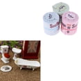 thumbnail image 1 of Accesorios de baño CUTICAT 4 Piezas inodoro Bañera Papel higiénico Casa de muñecas, 1 of 4