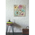 thumbnail image 3 of Epic Graffiti 'Fog and Flowers II' by Silvia Vassileva, Canvas Wall Art, 26"x26", 3 of 3
