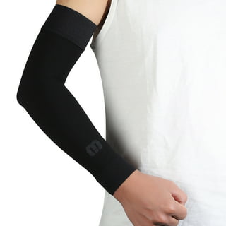 Marena SL Recovery Full Length Compression Arm Sleeves for Womens -  Shapewear for Post Surgical Support - Medium - Black 