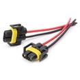 thumbnail image 2 of H11 H8 Female Adapter Wiring Harness Sockets Wire For Headlights or Fog Lights, 2 of 5