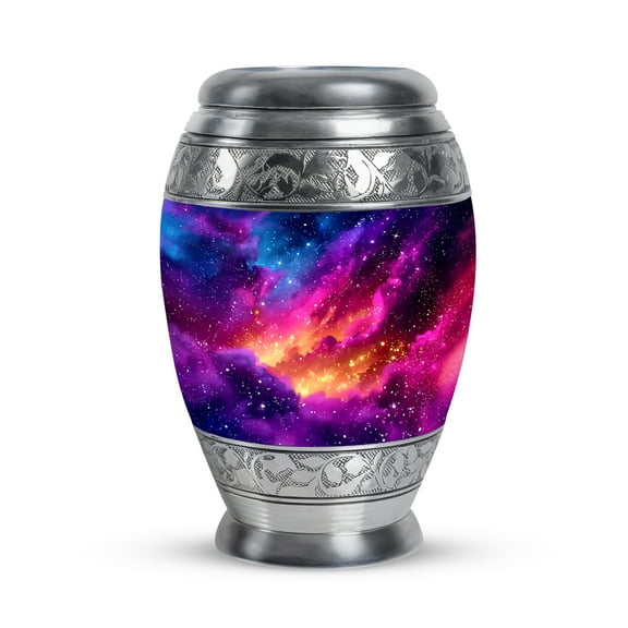 SABURIAL Star Galaxy Urn - Small Keepsake Urn - 3 Inch - Pack Of 1 - Memorial Burials For Ashes - Human Remains Urns - Funeral Urns Adult Ash