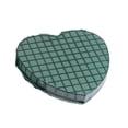 thumbnail image 1 of Yuarrent Ventosa de flor verde para hermosos arreglos ventosa con ventosa de corazón de melocotón combinación de flores copa de melocotón Jardín y Patio con rejilla 30 centimetros, 1 of 6
