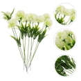 thumbnail image 5 of TAILTOSS White Artificial Dandelion Flowers for Decoration Plastic Faux Flower Ornament Suitable for Many Occasions 10 Pcs, 5 of 10