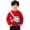 #A01-Red, variant on Abcomgle Boys Girls Sweatshirt with Cartoon 3d Crossbody Bag Casual Crew Neck Long Sleeve Pullover Sweatshirts Shirt