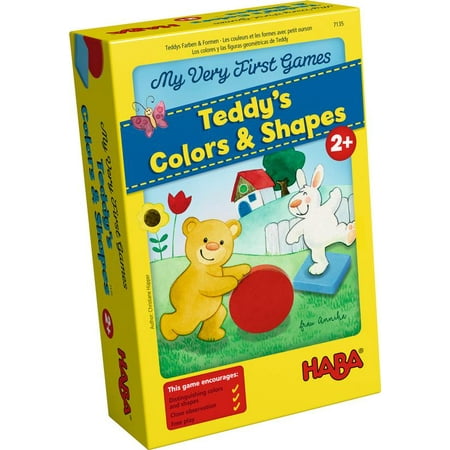HABA My Very First Games - Teddy's Colors and Shapes (Made in (Best Games To Learn German)