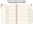 thumbnail image 3 of 2026-2027 Excello Brands 8.5" x 11" Academic Year Essential Planner, Weekly/Monthly, 14 Month, Clear, 3 of 7