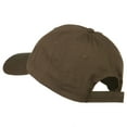 thumbnail image 3 of USA State Colorado Columbine Embroidered Low Profile Cotton Cap - Brown OSFM, 3 of 5
