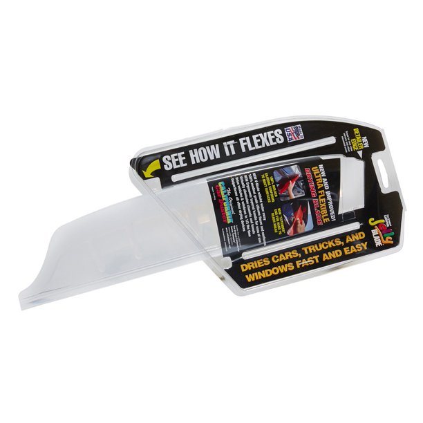California Car Duster Clear Jelly Blade 13" Flexible Car Wash Drying