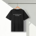thumbnail image 1 of Camiseta de manga corta para mujer, cuello redondo, cuello redondo, para vacaciones, oficina, regalo del día de San Valentín L, 1 of 8