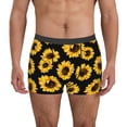 thumbnail image 4 of Wukai Sunflower 6 Print Men’s Underwear Breathable Boxer Briefs,&nbsp;Moisture Wicking & Breathable-X-Large, 4 of 7