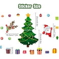 thumbnail image 4 of Christmas Themed Magnetic Sticker, 2025 New Magnetic Christmas Tree for Refrigerator Decorations, Christmas Magnets for Refrigerator Santa Reindeer Magnets for Fridge Metal Door Garage (#B), 4 of 7