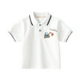 thumbnail image 3 of Hiijoy Boys Short Sleeve Polo Shirt Cartoon Car Print Casual T-Shirt, Sizes 1-6, 3 of 3