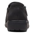 thumbnail image 5 of Clarks® Carleigh Ray Women's Nubuck Casual Shoes Color: Black Size: 7.5, 5 of 5