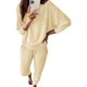 thumbnail image 1 of Conjunto Deportivo PRETTYGARDEN Mujer Otoño 2 Piezas de Punto Acanalado Talle S, 1 of 8