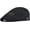 Black, variant on Men  Adjustable Newsboy Beret Ivy Cap Cabbie Flat Hat