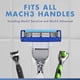 thumbnail image 2 of Afeitadora Gillette Mach3 Turbo 1 mango 4 hojas, 2 of 9