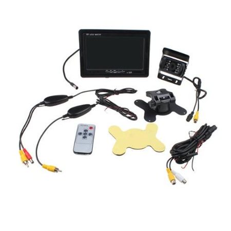 AGPtek Perfect Helper Car Camera kit For Rear view Monitor+Wireless Night Vision