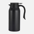thumbnail image 1 of Carafe Isolée Double Paroi en Lin - Noir, 1 of 2