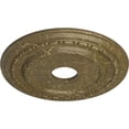 thumbnail image 3 of Ekena Millwork 17 7/8"OD x 3 5/8"ID x 1 1/4"P Dublin Ceiling Medallion (Fits Canopies up to 5 1/8"), Hand-Painted Mississippi Mud Crackle, 3 of 6