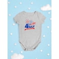 thumbnail image 3 of July 4Th Independence, Day Bodysuit Infant -Image by Shutterstock,  24 Months, 3 of 4